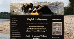 Desktop Screenshot of labradorvomsilberberg.de
